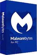 Embalagem de Malwarebytes Premium