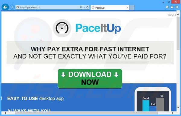 Adware PaceItUp 