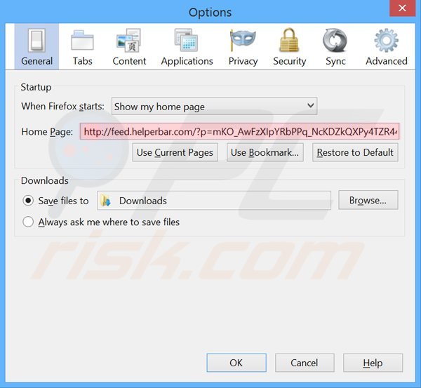 Removendo as extensões relacionadas a showpass smartbar da página do Mozilla Firefox