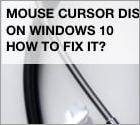 O cursor do rato desapareceu no Windows 10. Como repará-lo?
