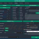 painel de administração do keylogger matiex