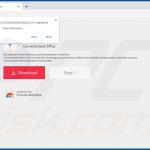 Site usado para promover o sequestrador de navegador ConverterSearchPlus (Google Chrome) 2