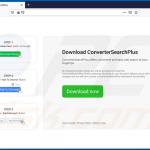 Site usado para promover o sequestrador de navegador ConverterSearchPlus (Firefox)
