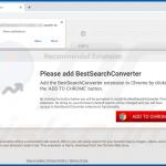 Site usado para promover o sequestrador de navegador BestSearchConverter 1