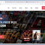 Site que promove cookie stuffing browser extension (Netflix Party) 2