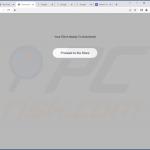 Site fraudulento a promover o adware Video Finder 3