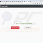 adware promotor fraudulento do LinkDownloader