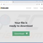 Site utilizado para promover a API PixelSee 2