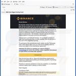 Fraude do BNB Chain Airdrop que promove o email de spam 2