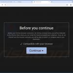 Site fraudulento utilizado para promover o malware PrivateLoader 2