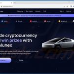 Plataforma de troca de criptomoedas falsa - zenlunex[.]com