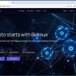 Plataforma de troca de criptomoedas falsa - bidmux[.]com