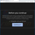 Página enganosa que promove sequestradores de navegador que visam o Microsoft Edge (amostra 1)