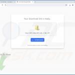 Site fraudulento usado para promover o sequestrador de navegador MYWeb Watch 4