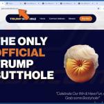 $TRUMP Airdrop Sítio Web falso e fraudulento 2