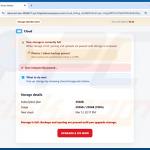 Cloud Subscription Paused página falsa de aviso na nuvem (amostra 3)