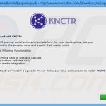  Instalador usado na distribuição de KNCTR exemplo 1