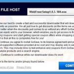  Instalador malicioso na distribuição do adware GoSavenow exemplo 3