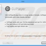 instalador do adware GUPlayer exemplo 2