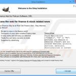 instalador adware finance alert exemplo 6