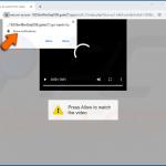 Website que pede para mostrar notificações do navegador (exemplo 3)