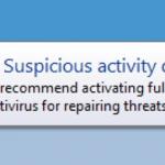 mensagens falsas de aviso de segurança de programas antivírus falsos exemplo 2