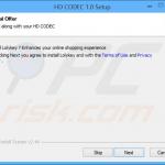 instalador do adware lolykey exemplo 2