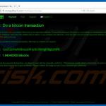 Passo de pagamento do ransomware MISCHA 3