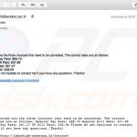 Malware Emotet a distribuir email (exemplo 1)