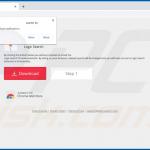 página de descarregamento do sequestrador de navegador de logic search