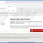 página de descarregamento do sequestrador de navegador de logic search