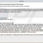 design do instalador fraudulento para instalar a aplicação que promove search.cloud