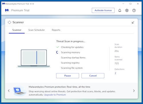 Analise o seu computador com Malwarebytes