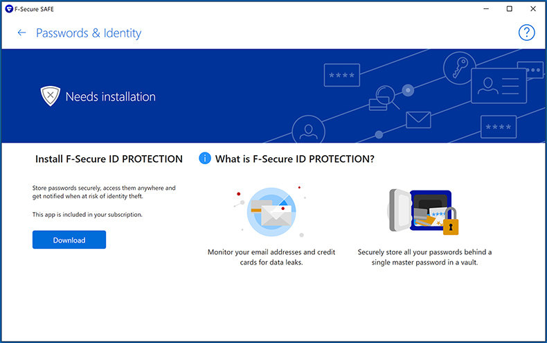 Anti-Vírus F-Secure Protecção ID