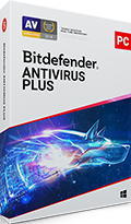 Embalagem de Bitdefender Antivirus Plus