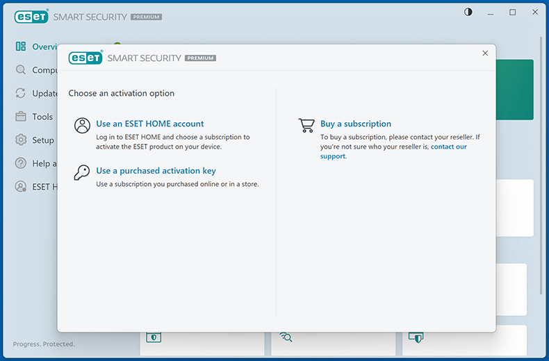 ESET Home Security Premium licença