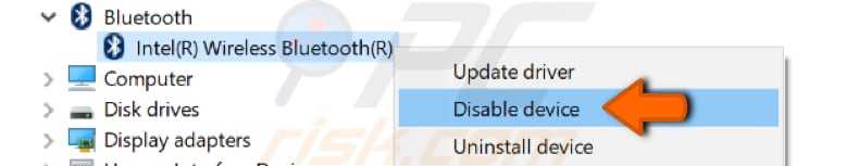 reativar dispositivo bluetooth passo 2