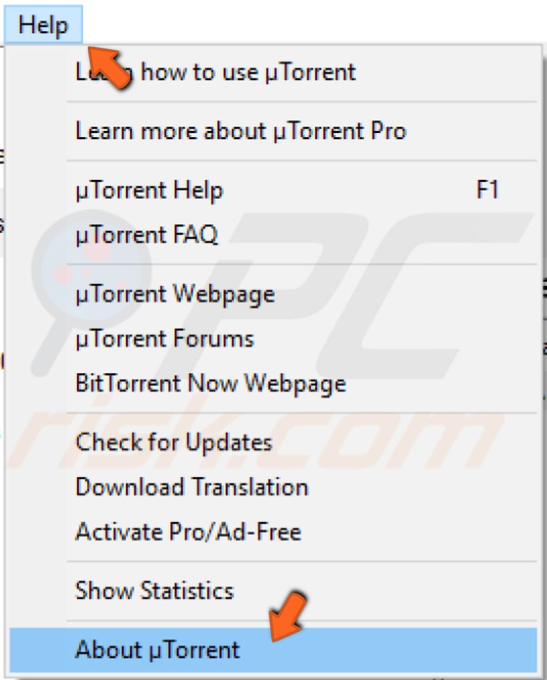 descarregar a versão utorrent mais antiga passo 2