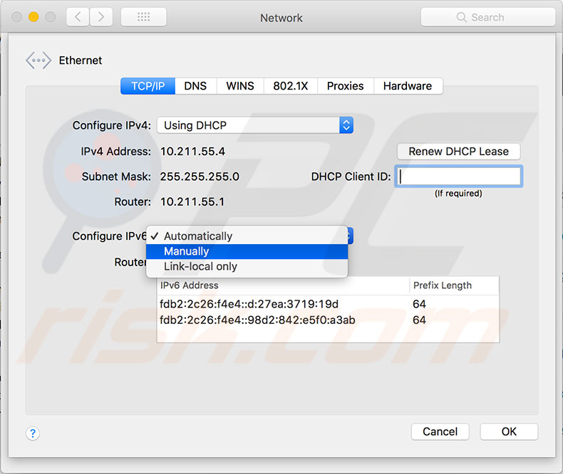 ipv6-desactivar-mac