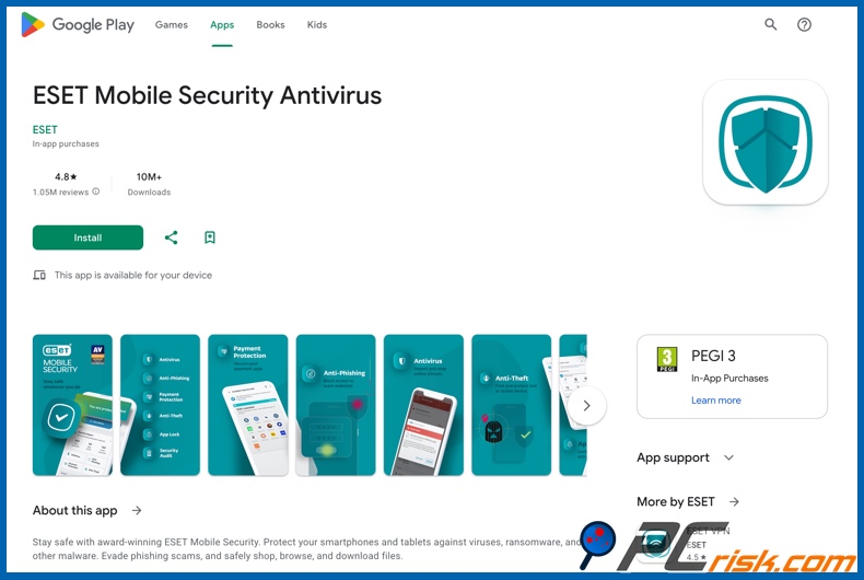 ESET na Google Play