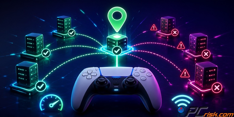 Melhor localização VPN para jogos
