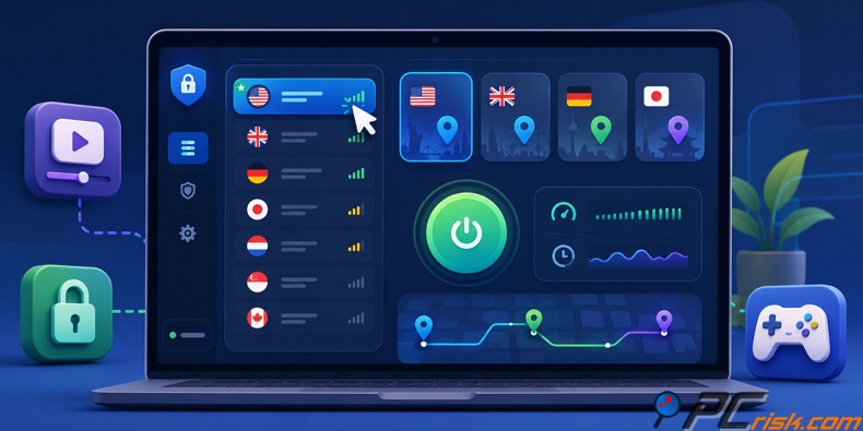 Como escolher a melhor localização VPN