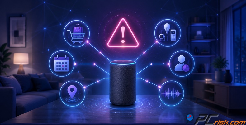 Quais são os riscos de privacidade colocados pela Alexa