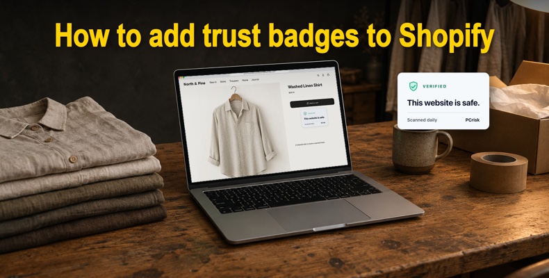 Como adicionar selos de confiança à Shopify