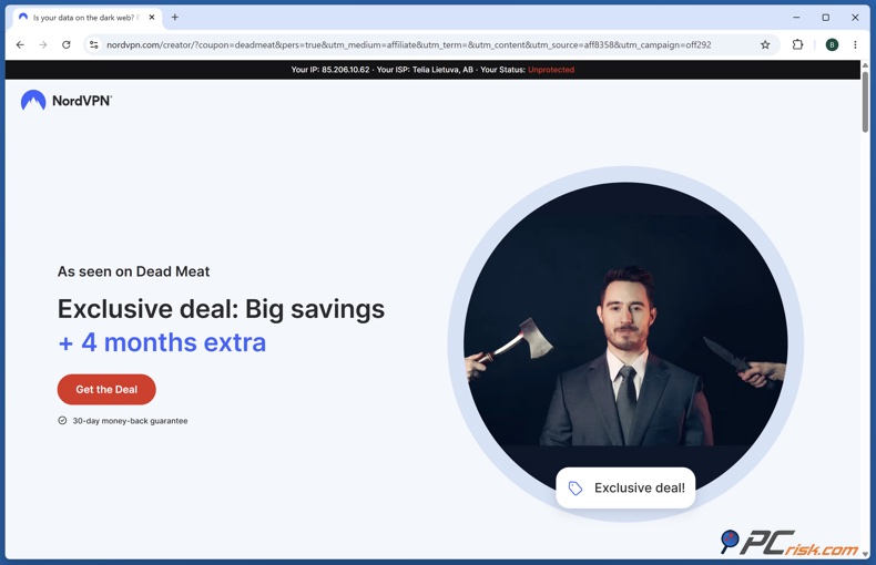 Oferta NordVPN Dead Meat