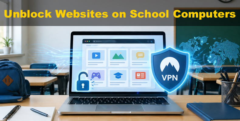 Desbloquear sites num computador da escola