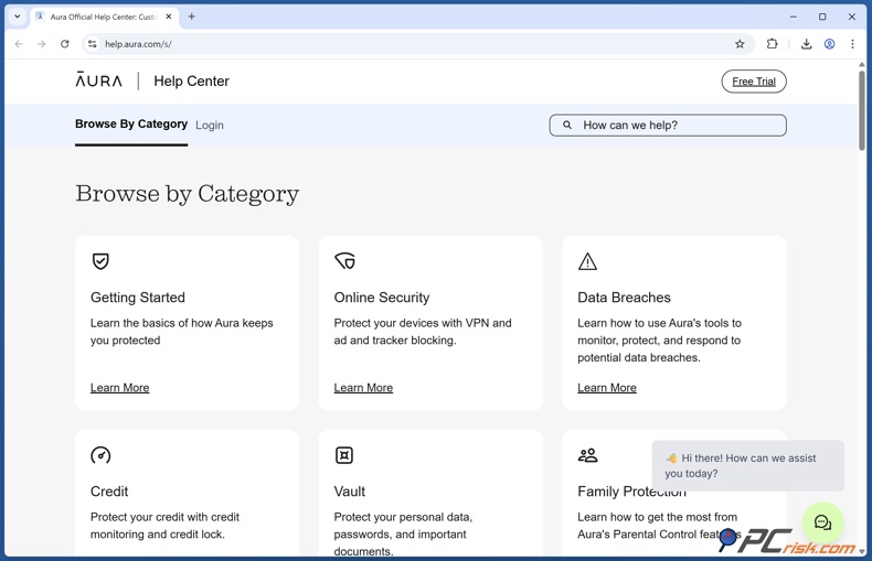 Aura Centro de Ajuda