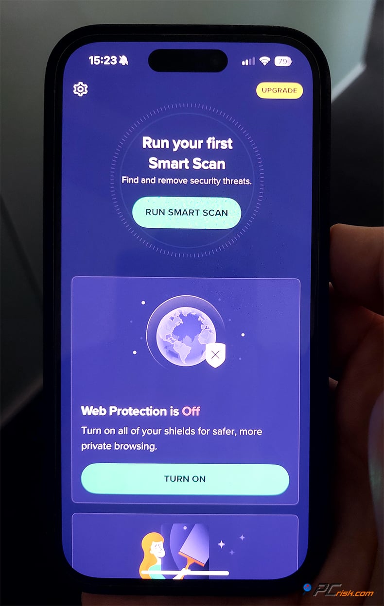 avast ios versão