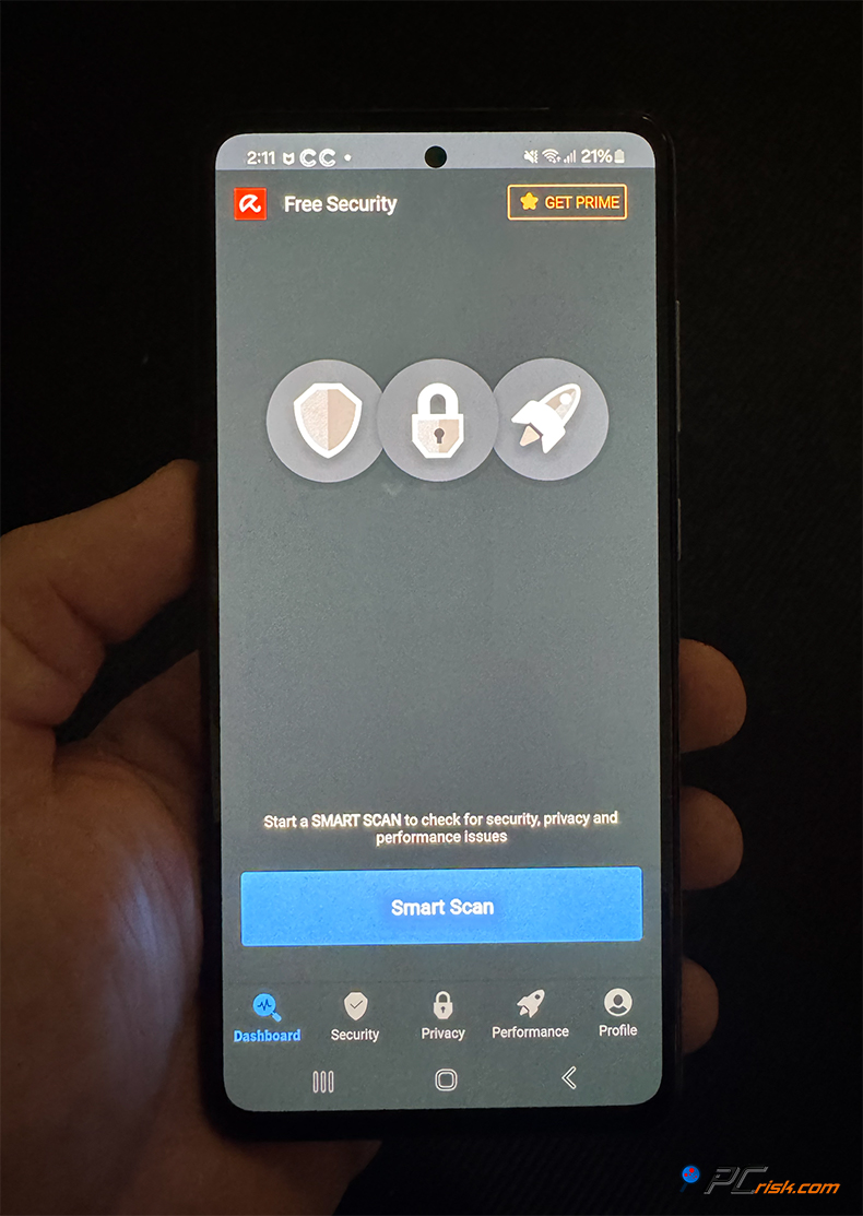 avira android versão
