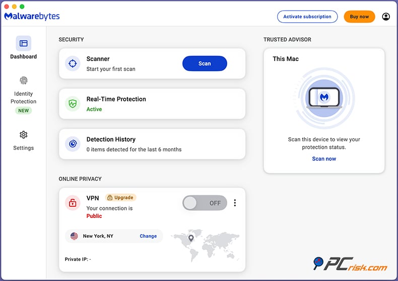 malwarebytes mac versão